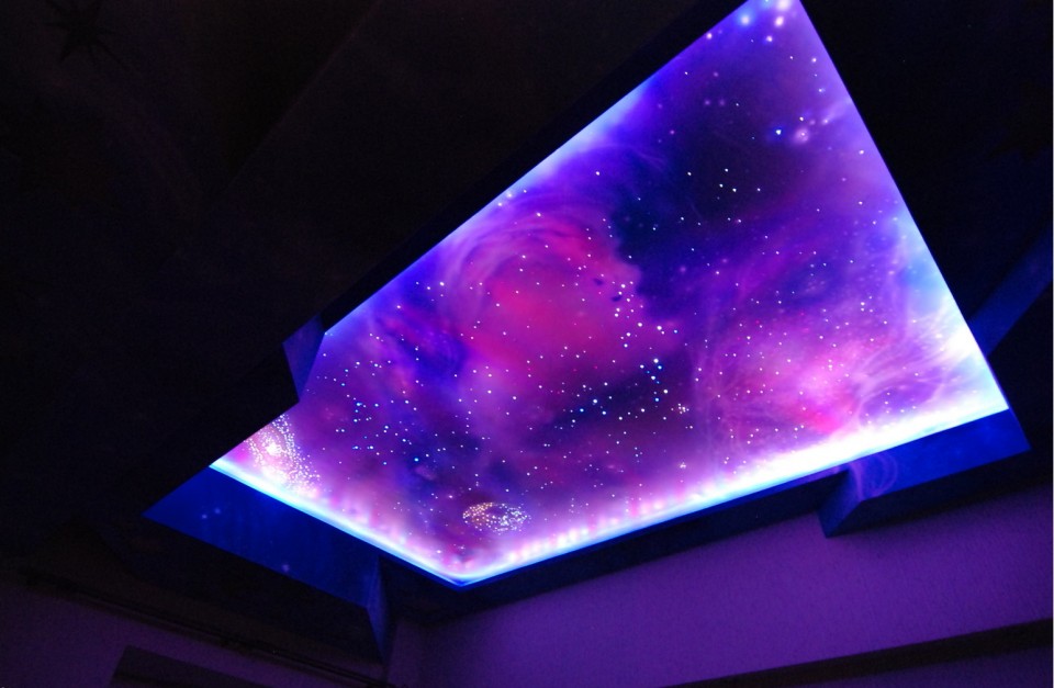 Заказать потолок «звездное небо» в г. Гатчина